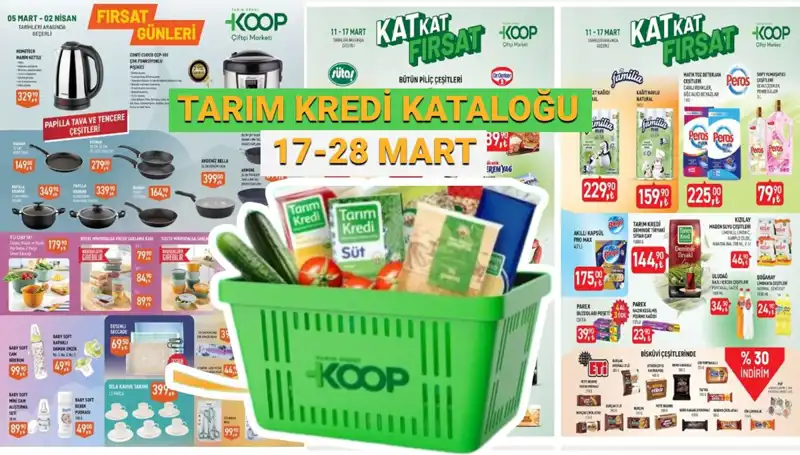 Tarım Kredi Kooperatif Marketleri'nde Şaşırtan İndirimler: Kahve Takımı ve Daha Fazlası!