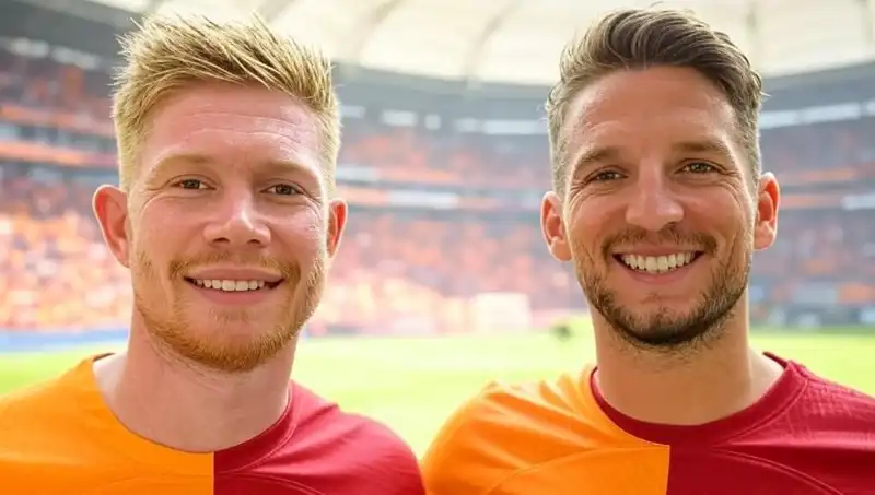 Galatasaray, Kevin de Bruyne İçin Dries Mertens’i Kullanmayı Planlıyor