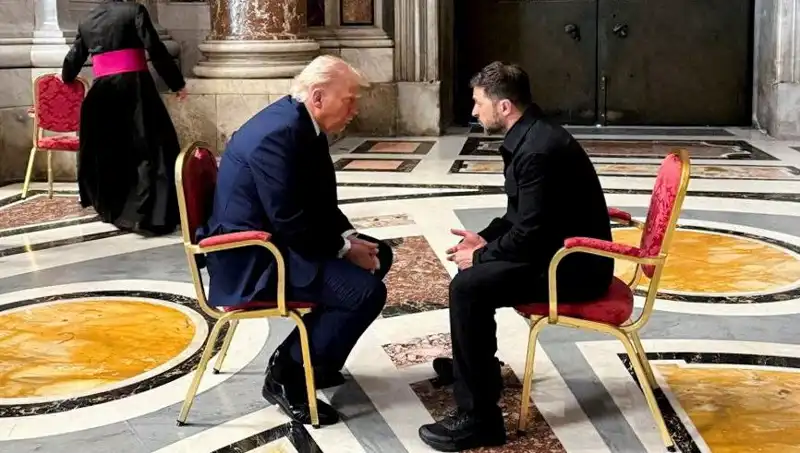 Zelenski'den Trump'a Sıra Dışı Açıklama: Vatikan Görüşmesi!