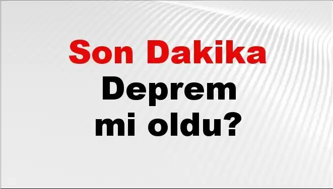 Balıkesir'de Endişe Yaratan Deprem: Son Durum ve Detaylar